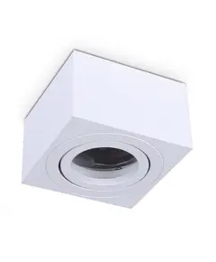 Бяла луна за открит монтаж OH37 Small LED D8 H5cm | Osvetlenieto.bg