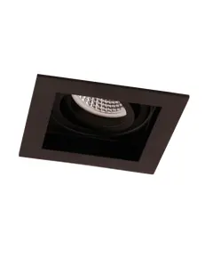 Черна квадратна луна ARTSI 4208001 Viokef GU10 | Osvetlenieto.bg