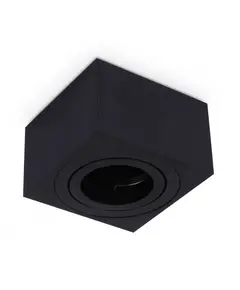 Черна луна за открит монтаж OH37 Small LED D8 H5cm | Osvetlenieto.bg