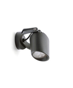 Фасаден прожектор MINITOMMY Fumagalli черен LED GU10 IP66 | Osvetlenieto.bg