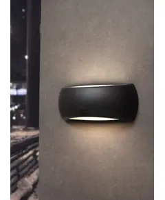 LED Аплик Francy Fumagalli черен 6W IP66 | Osvetlenieto.bg