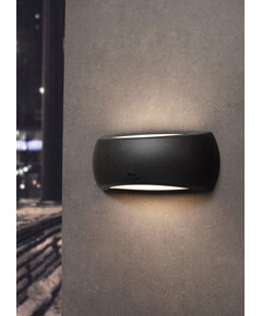 LED Аплик Francy Fumagalli черен 6W IP66 | Osvetlenieto.bg