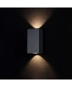 Фасаден аплик черен Times Square Maytoni O581WL-L6B 6W IP54 | Osvetlenieto.bg