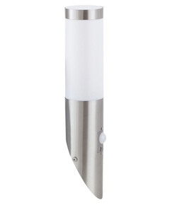 Фасаден аплик със сензор за движение Inox torch 8266 Rabalux 1xE27 | Osvetlenieto.bg
