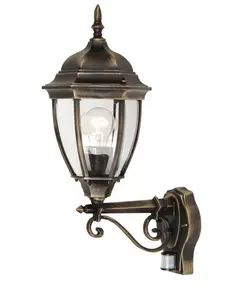 Фасаден аплик със сензор за движение Toronto 8380 Rabalux 1xE27 | Osvetlenieto.bg