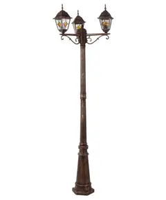 Градински стълб Monaco 8186 Rabalux 3xE27 | Osvetlenieto.bg
