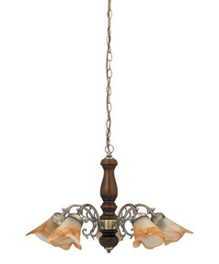 Полилей Rustic 3 7095 Rabalux 5x40W E14 | Osvetlenieto.bg