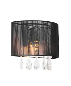 Аплик Essence A.9262/1 BK Italux | Osvetlenieto.bg