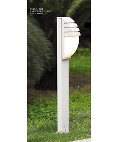 Градинска лампа Decora 5161-1/100 ALU Italux | Osvetlenieto.bg