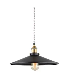 Полилей Verda MDM-3458/1L BK+GD Italux | Osvetlenieto.bg