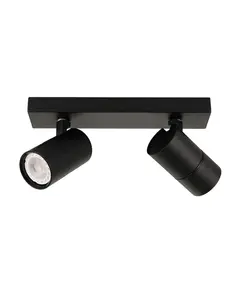 Двоен черен спот Laconi SPL-2813-2B-BL 2xGU10 Italux | Osvetlenieto.bg