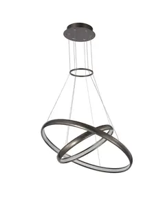 LED Полилей Axel MD17025-2A COFFE+WH Italux | Osvetlenieto.bg