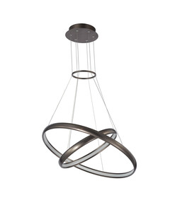 LED Полилей Axel MD17025-2A COFFE+WH Italux | Osvetlenieto.bg