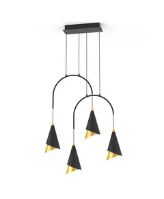 LED полилей Raalto PND-433128-4 Italux | Osvetlenieto.bg