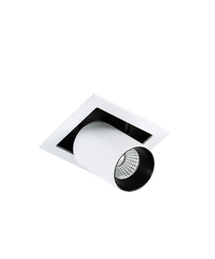 Луна за вграждане Mercanta GL7117-1/12W 4000K WH+BL Italux | Osvetlenieto.bg