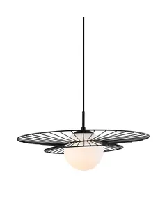 Полилей Alison MDM-4001/1 BK Italux | Osvetlenieto.bg