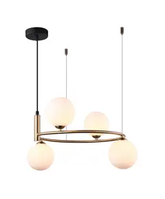 Полилей Amily MDM-3974/4 BRO Italux | Osvetlenieto.bg