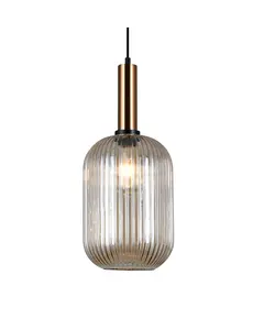 Полилей Antiola PND-5588-1L-BRO+AMB Italux | Osvetlenieto.bg