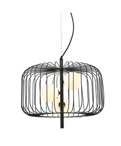 Полилей Daren MDM-3936/3 BK Italux | Osvetlenieto.bg