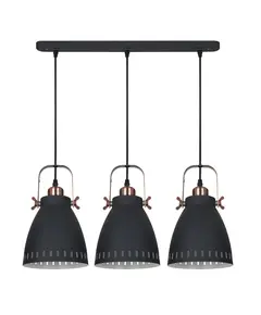 Полилей Franklin MD-HN8026S-3-B+RC Italux | Osvetlenieto.bg