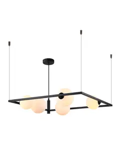 Полилей Gareth MDM-3975/5 BK Italux | Osvetlenieto.bg