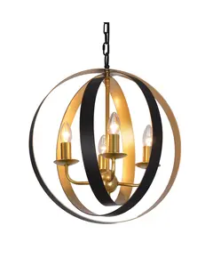 Полилей Kaia MD-BR16079-D4-B/G Italux | Osvetlenieto.bg