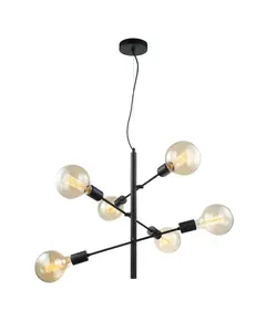 Полилей Madalyn MDM3582/6 BK Italux | Osvetlenieto.bg