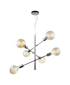 Полилей Madalyn MDM3582/6 CH Italux | Osvetlenieto.bg