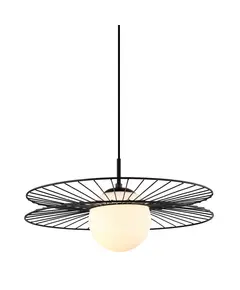 Полилей Sandy MDM-4002/1 BK Italux | Osvetlenieto.bg