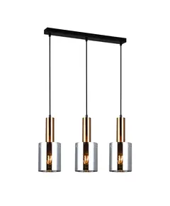 Полилей Sardo PND-5581-3-BRO+SG Italux | Osvetlenieto.bg