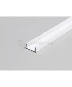 Бял LED профил BEGTON12 J/S 2000 за открит монтаж | Osvetlenieto.bg