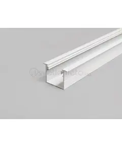 Бял LED профил за вграждане LINEA-IN20 2000 | Osvetlenieto.bg