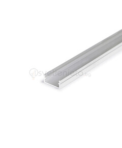 LED профил за открит монтаж суров алуминий BEGTON12 J/S 2000 | Osvetlenieto.bg