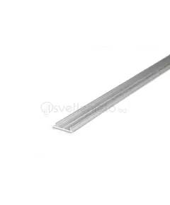 LED профил за открит монтаж суров алуминий FIX12 2000 | Osvetlenieto.bg