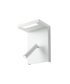 LED Аплик AGOS 01-1499 Redo 1x6W+1x3W 3000K WHITE | Osvetlenieto.bg