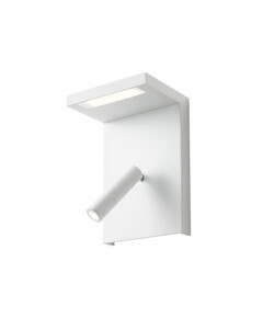 LED Аплик AGOS 01-1499 Redo 1x6W+1x3W 3000K WHITE | Osvetlenieto.bg
