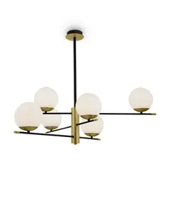 Модерен полилей Nostalgia Maytoni MOD048PL-06G 6xE14 | Osvetlenieto.bg
