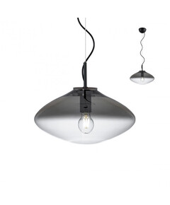 Полилей ABSOLUTE 01-1619 Redo 1X42W E27 D380 SMOKY GREY SHADOW | Osvetlenieto.bg