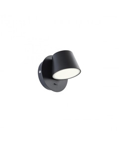 LED Аплик SHAKER 01-1739 Redo 6W 3000K IP20 SAND BLACK | Osvetlenieto.bg