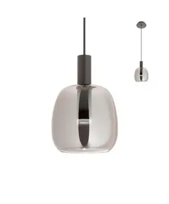 LED Пендел CANDELA 01-1820 Redo 6.6W 3000K GREY | Osvetlenieto.bg