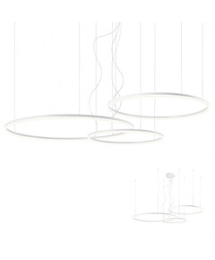 LED Полилей ORBIT 01-1722-TRIAC Redo 163W 3000K D1000+800+600 SAND WHITE | Osvetlenieto.bg