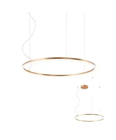 LED Полилей ORBIT 01-1915-DALI Redo 55W 4000K D800 BRASS | Osvetlenieto.bg