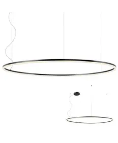 LED Полилей ORBIT 01-1952-TRIAC Redo 105W 3000K D1500 SAND BLACK | Osvetlenieto.bg