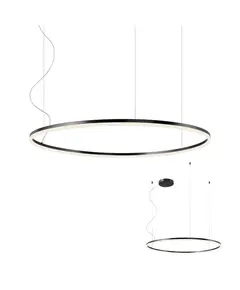 LED Полилей ORBIT 01-1963-TRIAC Redo 66W 4000K D1000 SAND BLACK | Osvetlenieto.bg