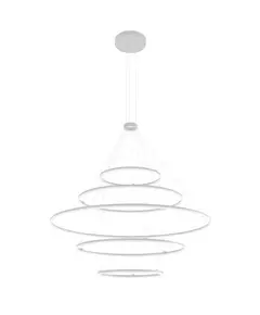 LED Полилей ORBIT 01-2248 Redo 300W D1500+1000+1000+600+600 TRIAC SAND WHITE | Osvetlenieto.bg