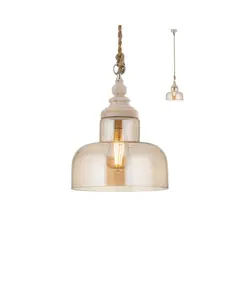 Пендел KASHI 01-2118 Redo 1x42W E27 D250 CHAMPAGNE | Osvetlenieto.bg