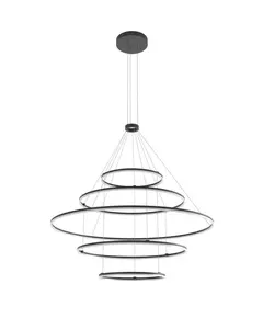 Полилей ORBIT 01-2250 Redo LED 300W D1500+1000+1000+600+600 TRIAC SAND | Osvetlenieto.bg