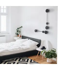 Модерен аплик CLEX-2 LED BLACK MW1133-120 120cm | Osvetlenieto.bg