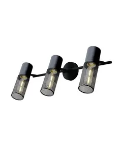 Аплик ALCATRAZ OD603S58BK Aca Lighting 3xE27 | Osvetlenieto.bg