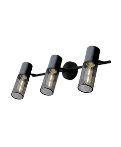 Аплик ALCATRAZ OD603S58BK Aca Lighting 3xE27 | Osvetlenieto.bg